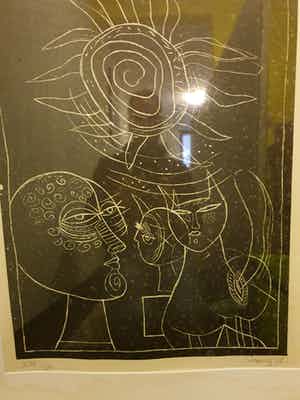 Corneille - zwart wit typische Corneille afbeelding verkocht voor € 75!