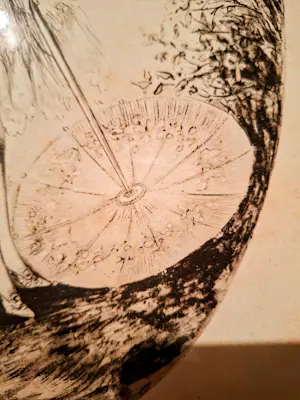 Nelly Degouy - vrouw met parasol kopen? Bied vanaf 35!