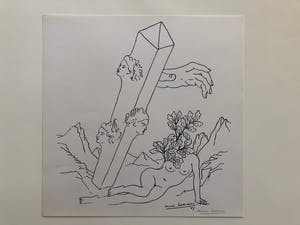 Marc Eemans - handgesigneerde surrealistische compositie kopen? Bied vanaf 25!