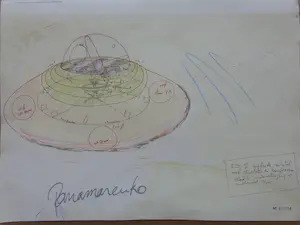 Panamarenko - BING II / KLEUROFFSET / 27x37cm / VERZAMELOBJECT / DECORATIEF kopen? Bied vanaf 1!