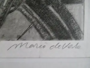 Niet of onleesbaar gesigneerd - 7 etsen div. kunstenaars kopen? Bied vanaf 1!