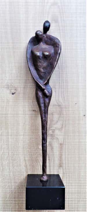 Jos Gielen - Twee levens ineen gesmolten - Brons verkocht voor € 149!