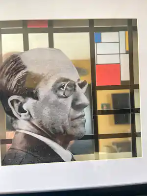 Robert Hallatu - Hommage aan Mondriaan kaufen? Bieten Sie von 25!
