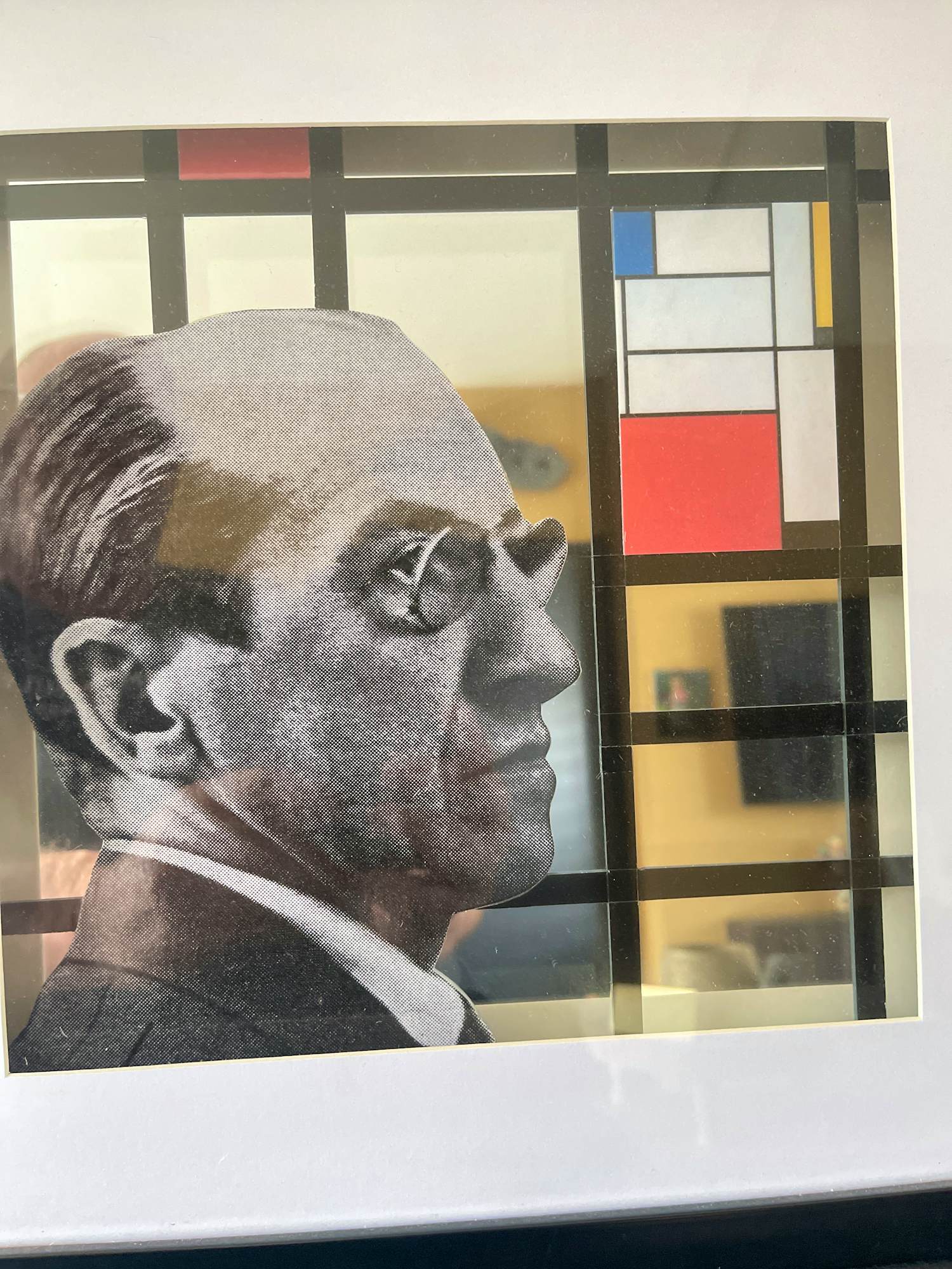 Robert Hallatu - Hommage aan Mondriaan kopen? Bied vanaf 45!