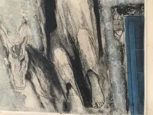 Ru van Rossem - Muur in Marokko kopen? Bied vanaf 100!