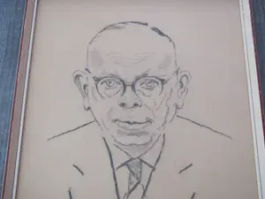 Pol Dom - portret van een man kopen? Bied vanaf 40!