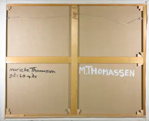 Marieke Thomassen - Acryl op doek, De vijver (Zeer groot) kopen? Bied vanaf 100!