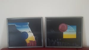 Niet of onleesbaar gesigneerd - Ruimtelandschap kopen? Bied vanaf 1!
