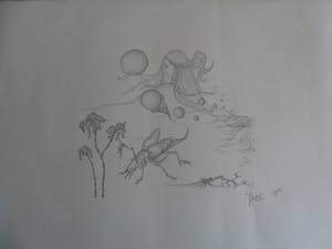 Niet of onleesbaar gesigneerd - Litho, Titel onbekend kopen? Bied vanaf 1!