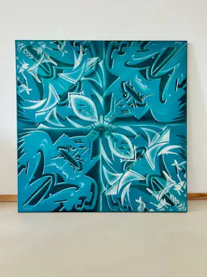 Hugo Kaagman - Canvas doek - Electric Centre kopen? Bied vanaf 250!