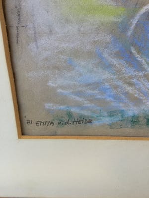 Emma van der Heide - C4767-29, geabstraheerd bloemstilleven kopen? Bied vanaf 80!