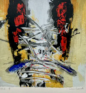 Hans Vanhorck - Lot van 2 zeefdrukken kopen? Bied vanaf 33!