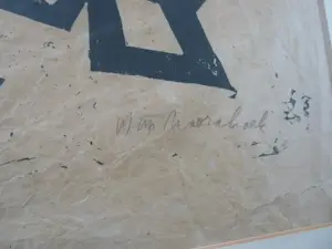 Wim Noordhoek - Abstract ""landschap"" kopen? Bied vanaf 50!