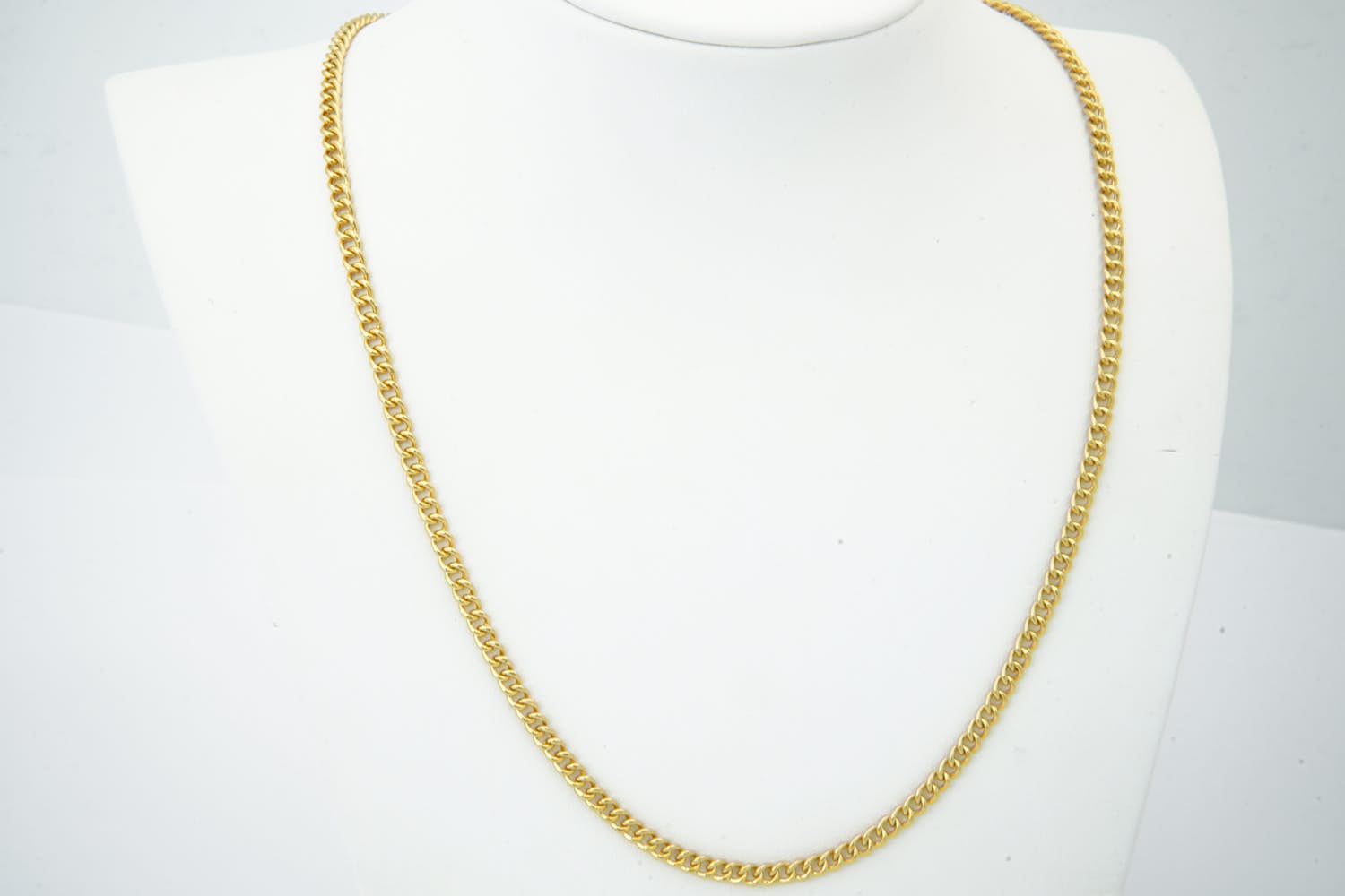 Massief hoog gehalte (22 krt) Chinees Thais gourmette collier / ketting - 50cm kopen? Bied vanaf 870!
