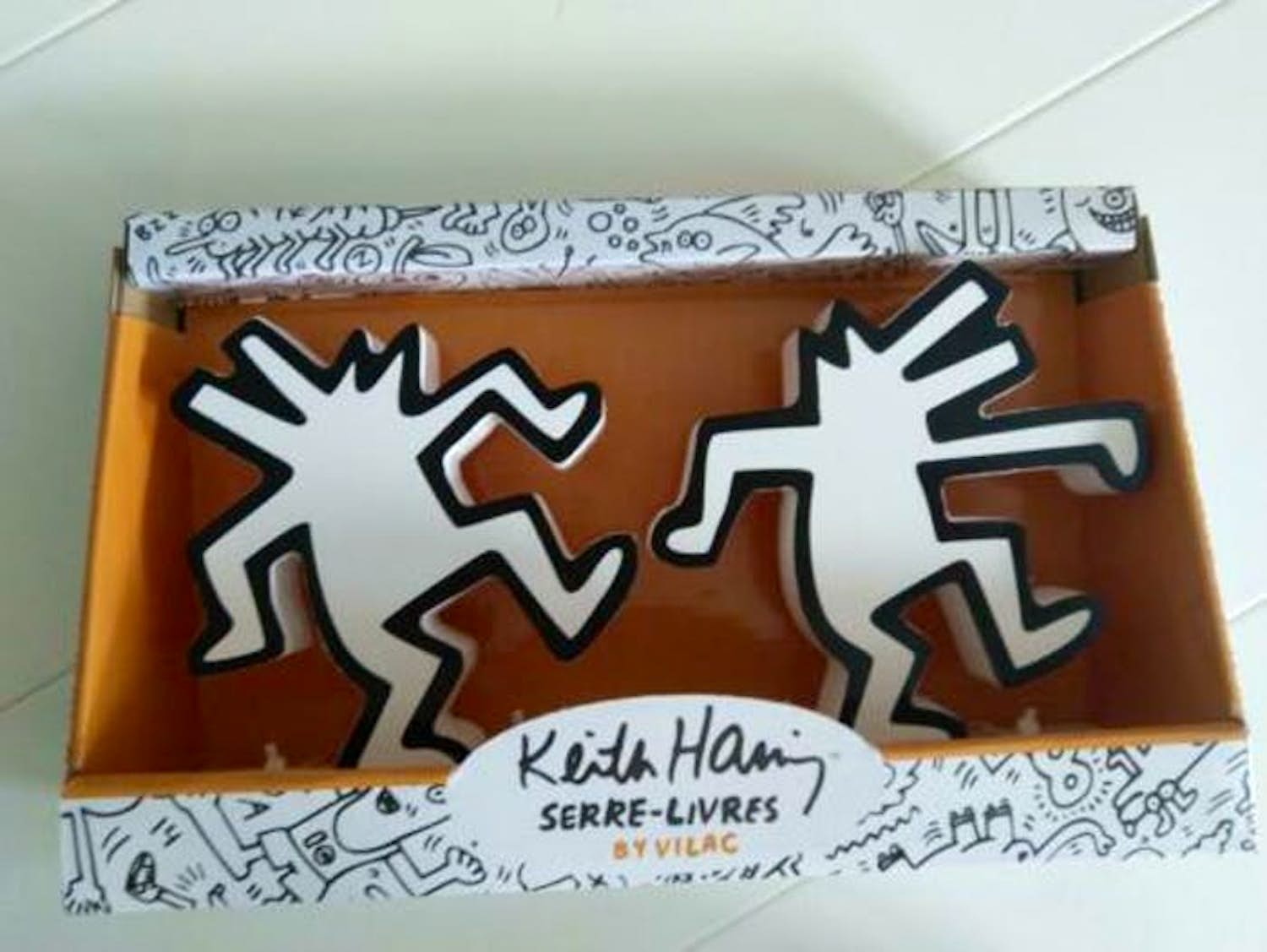 Keith Haring - laatste kans - boekensteunen in originele verpakking kopen? Bied vanaf 1!