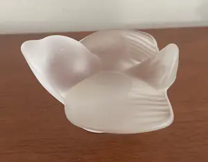 Sevres - Satijn kristallen beeldje van een vogel kopen? Bied vanaf 25!