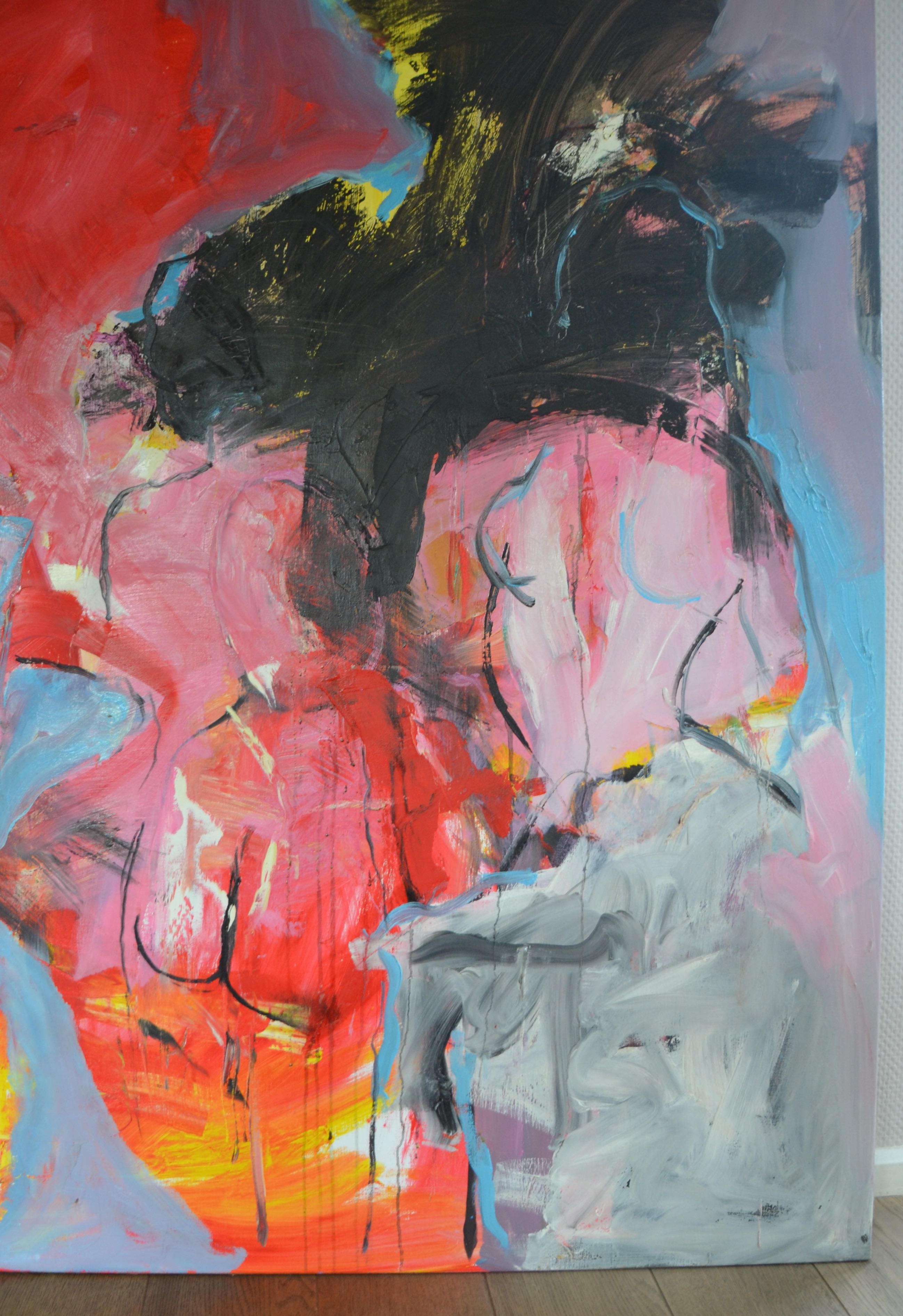 Hendrik Nijs - Schilderij 'Nightwalking'  kopen? Bied vanaf 50!