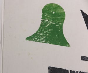 Carel Visser - Houtsnede op geschept papier, Zonder titel kopen? Bied vanaf 150!