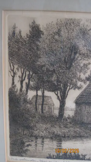 Cor van der Woerd - Collse Watermolen te Nuenen. kopen? Bied vanaf 45!