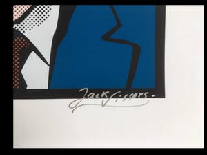 Jack Vissers - Maybe her pussy - offset, handgesigneerd kopen? Bied vanaf 1!