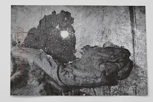 Joseph Beuys - "Fat Shine on Iron"1977 , Motiv 1, signiert kopen? Bied vanaf 90!