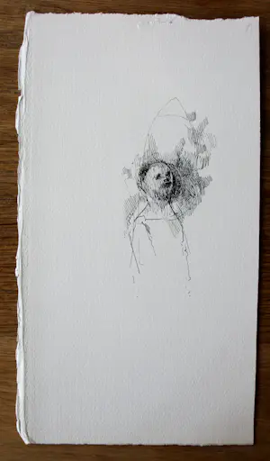 Dirkje Kuik - inkttekening: uit boek "De nachtcactus bloeit - 1982 kopen? Bied vanaf 59!