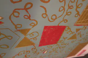 Leon Tebbe - Zonder Titel / Kleurrijke Zeefdruk / Oplage 1/1 kopen? Bied vanaf 40!