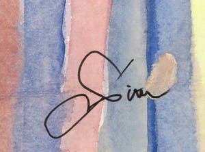 Franscz Witte - aquarel op papier, Zonder titel kopen? Bied vanaf 1!
