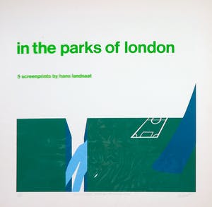 Hans Landsaat - Compleet portfolio met vijf zeefdrukken, In the parks of london kopen? Bied vanaf 100!