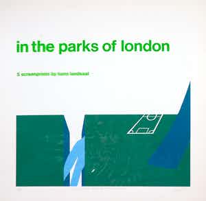Hans Landsaat - Compleet portfolio met vijf zeefdrukken, In the parks of london verkocht voor € 100!