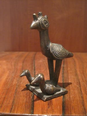 Brons (Onbekend) - Secretaris vogel kopen? Bied vanaf 40!