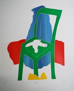 Thom de Jong - Socks - grote kleurets - oplage 75 kopen? Bied vanaf 30!