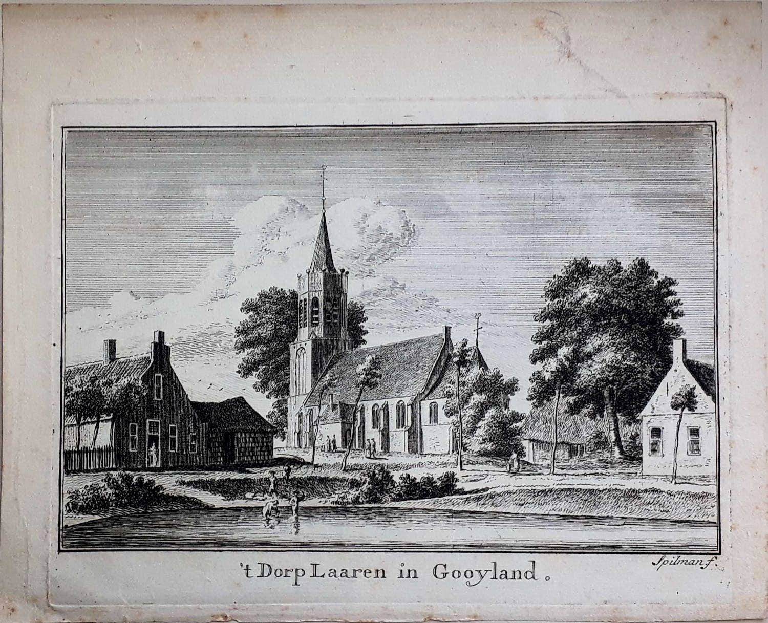 Buy Hendrik Spilman - Laren - ‘t Dorp Laaren in Gooyland? Bid from 35!