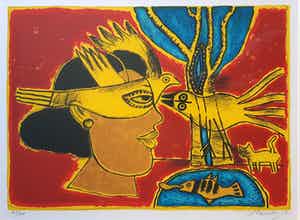 Corneille - " Impression de Havana II " verkocht voor € 325!