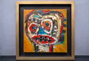 Henk Vierveijzer - Confused Face verkauft für € 160!