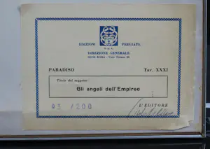 Salvador Dali - De engelen van het Empyreum / Gli angeli dell' Empireo - Reeks Paradiso kopen? Bied vanaf 175!