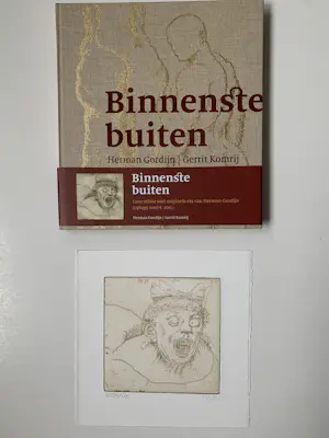 Herman Gordijn - Ets en luxe editie boek Binnenste Buiten - 2009 - kopen? Bied vanaf 75!
