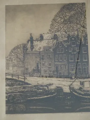 Cornelis Brandenburg - Achtergracht Amsterdam kopen? Bied vanaf 50!