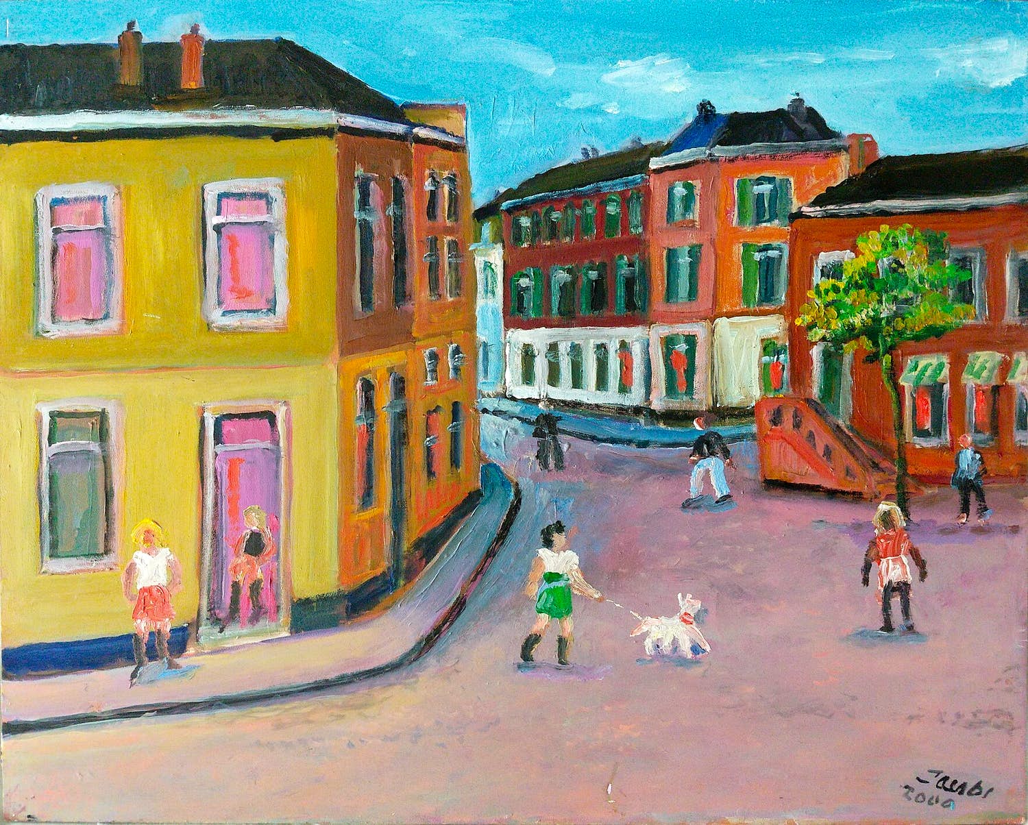 Denny Jacobs - Rosse buurt in het Spijkerkwartier te Arnhem verkocht voor € 65!