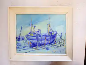 Bitia Rosendor - boot op scheepswerf verkocht voor € 60!