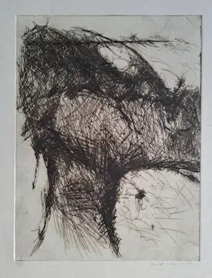 Henk Thuss - Abstract dier kopen? Bied vanaf 30!