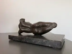 Brons (Onbekend) - Liggende vrouw kopen? Bied vanaf 60!