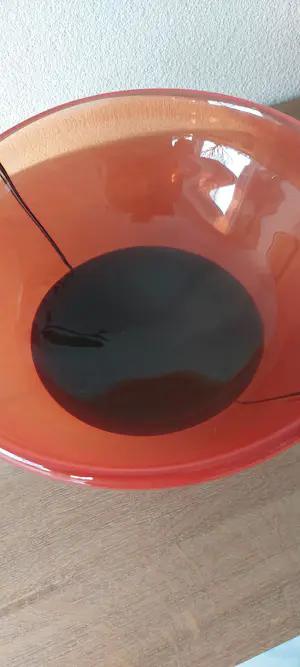 Henry Dean - Schitterende mondgeblazen schaal "Bowl Cry." kopen? Bied vanaf 49!