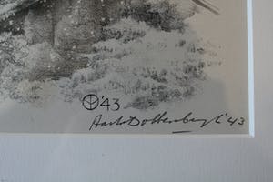 Buy Aart van Dobbenburgh - Winterdroom 1/40? Bid from 60!