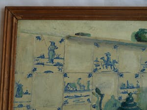 Niet of onleesbaar gesigneerd - Ingelijst, olieverf op board , stilleven “Aardewerk met bierpullen” kopen? Bied vanaf 1!