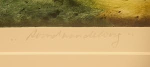 Ad Arma - Avondwandeling, 1996, II/III - Ets op papier kopen? Bied vanaf 50!