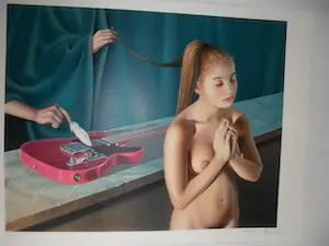 Bernard-Stephan Moldawan - Litho, Titel. Electric Feather kopen? Bied vanaf 45!