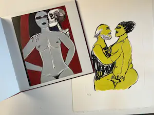 Corneille - Ets L' Aretino Sonetti Lussuriosi + Boek Elles Belles mortelles kopen? Bied vanaf 60!