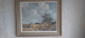 Jo Schrijnder - Rietlandschap Naardermeer met wilde eenden kopen? Bied vanaf 100!