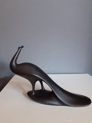 Royal Dux - Pauw gemerkt en roze driehoek kopen? Bied vanaf 1!